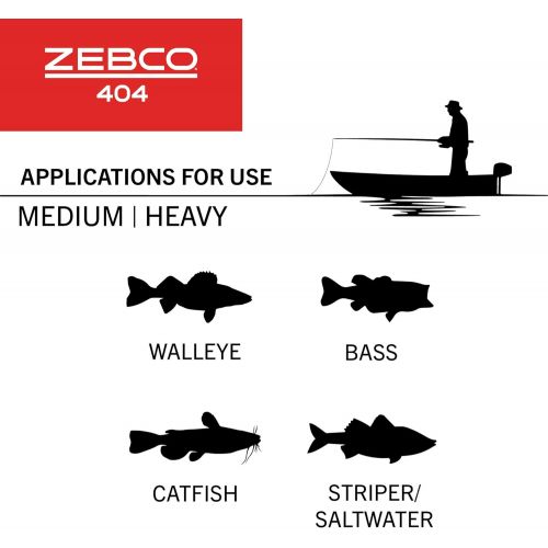  Zebco 404 Spincast Fishing Reel