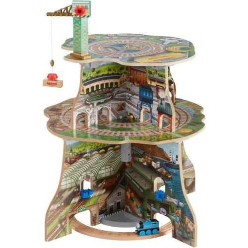  Fisher-Price Thomas & Friends Wooden Railway, Up and Around Sodor Adventure Tower