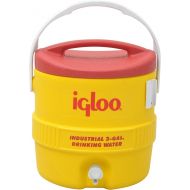 Igloo 385-431 400 Series Coolers, 3 gal, Red/Yellow