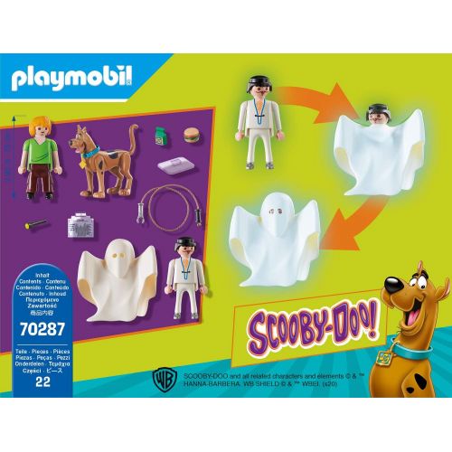 플레이모빌 Playmobil Scooby-DOO! Scooby & Shaggy with Ghost