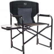 Timber Ridge Directors Chair Folding Aluminum Camping Portable Lightweight Chair Supports 300lbs with Side Table, Outdoor