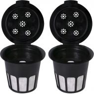 2-Pack Perfect Pod Cafe Supreme Reusable Single Serve Coffee Filter Cup Compatible with Keurig K Supreme (Plus) Coffee Maker