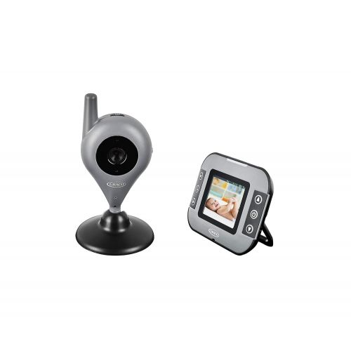  Sakar Graco Video Baby Monitor with 2.4 Display Remote, Wireless Baby Camera with Two Way Audio and 2X Zoom, USB Rechargeable Wireless Video Monitor