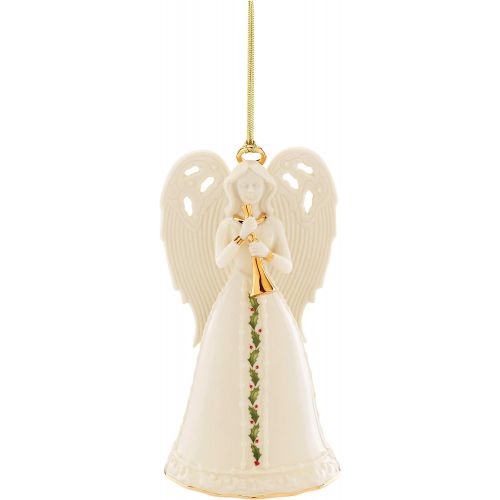 레녹스 Lenox 2020 Angel Bell Ornament, 0.60 LB, Multi