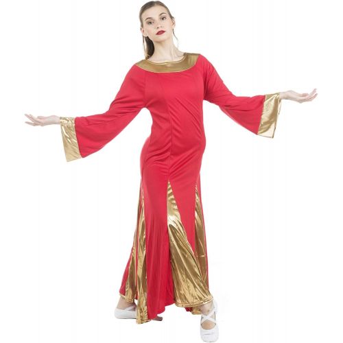  Danzcue Womens Praise Robe Dress