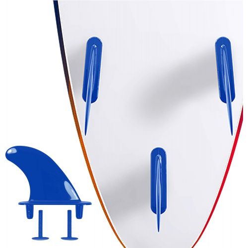  Wavestorm 8ft Classic Longboard Surfboard (Navy Sunburst)