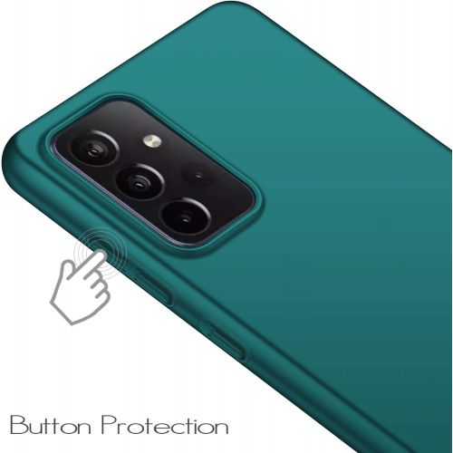  Anccer Compatible with Samsung Galaxy A52 5G Case (2021), Galaxy A52S 5G Case (2021)? [Colorful Series] [Ultra-Thin] [Anti-Drop] Premium Material Slim Full Protective Cover (Green)