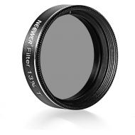 Neewer 1.25 inches 13 Percent Transmission Neutral Density Moon Filter, Aluminum Frame Plastic Thread Optical Glass Telescope Eyepiece Filter Helping Reduce Overall Brightness and