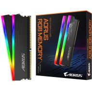 Gigabyte AORUS GP-ARS16G37 (RGB/ 16GB RAM Memory Kit (2x8GB)/ 3733MHz/ Supports AORUS Memory Boost/ RGB Fusion 2.0/ Selected High Quality Memory Ics/ 100% Sorted and Tested/ Memory)