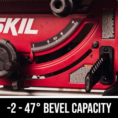  SKILSAW SKIL 15 Amp 10 Inch Table Saw with Stand- TS6307-00