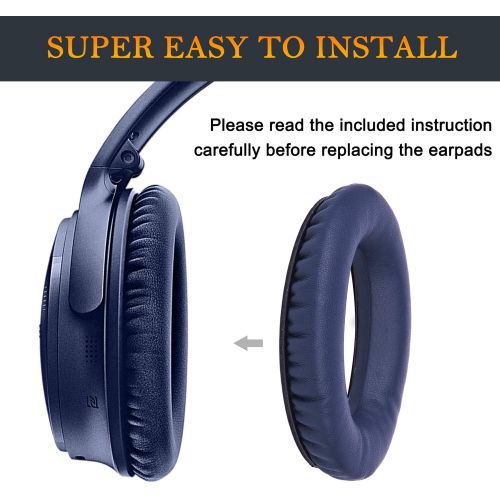  [아마존베스트]SoloWIT Professional replacement ear pads for Bose QC35, compatible with QuietComfort 35 (QC35) and Quiet Comfort 35 II (QC35 ii) over-ear headphones