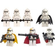 LEGO Accessories: Clone Trooper Special Ops Army - 7 Clones