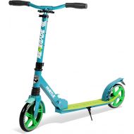 Hurtle Scooter ? Scooter for Teenager ? Kick Scooter ? 2 Wheel Scooter with Adjustable T-Bar Handlebar ? Folding Adult Kick Scooter with Alloy Anti-Slip Deck