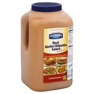 Hellmanns Sauce Real Ancho Chipotle 1 gallon, Pack of 2