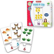 Learning Journey International Match It! Add It Up - STEM Addition Game - Helps to Teach Early Math Facts with 30 Matching Pairs ? Preschool Games & Gifts for Boys & Girls Ages 3 and Up, Multicolor