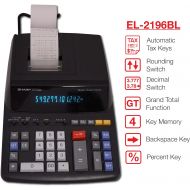 [아마존베스트]Sharp Calculators Sharp EL2196BL Standard Function Calculator,White