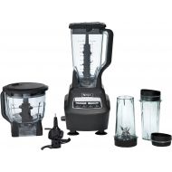 Ninja BL770 Mega Kitchen System, 1500W, 4 Functions for Smoothies, Processing, Dough, Drinks & More, with 72-oz.* Blender Pitcher, 64-oz. Processor Bowl, (2) 16-oz. To-Go Cups & (2