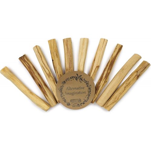  인센스스틱 Alternative Imagination Premium Palo Santo Holy Wood Incense Sticks 4 Ounces, 100% Natural and Sustainable, Wild Harvested.