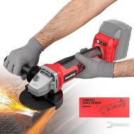 Cordless Angle Grinder for Milwaukee 18v Battery, 8500RPM Variable Speed Brushless 4 1/2'' Angle Grinder for Milwaukee Tools Without Grinding & Cutting Wheels for Polishing and Rust Removal