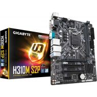 GIGABYTE H310M S2P (LGA1151/ Intel/ H310/ Micro ATX/Ultra Durable/ 8118 Gaming LAN/ DDR4/ HDMI 1.4/ M.2/ DVI-D/Motherboard)