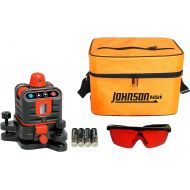 [아마존베스트]Johnson Level & Tool 40-6502 Rotary Laser Level,