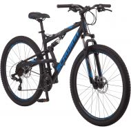 Schwinn S29 Mens Mountain Bike, 29-Inch Wheels, 18-Inch/Medium Aluminum Frame, Dual-Suspension, Mechanical Disc Brakes, Multiple Colors