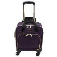 Travelers Club kensie 16 Under Plane Seat Luggage Tote, Purple with Gold Color Option