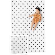YAY! MATS Stylish Extra Large Baby Play Mat Soft Playmat, Thick Comfortable Foam. Six 24” x 24” Floor Tiles with edges for babies. Non-Toxic, No Odors, Spill Resistant, Durable. Yay Mats Puz