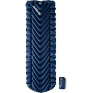 KLYMIT STATIC V Sleeping Pad, Lightweight, Outdoor Sleep Comfort, Best Camping Gear for Backpacking and Hiking, Inflatable Camping Mattress
