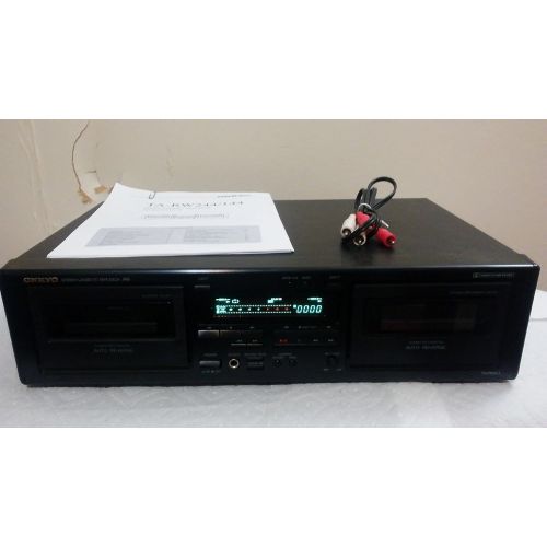 온쿄 [아마존베스트]Onkyo TA-RW311 Stereo Cassette Double Deck Tape Deck