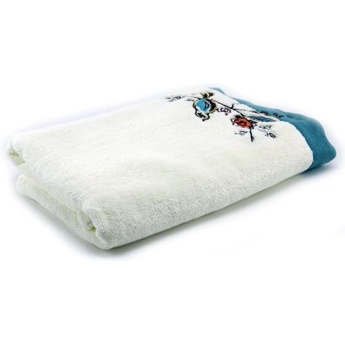 레녹스 Lenox Chirp Embroidered Bath Towel, Multi