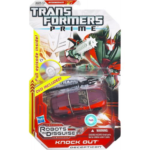 트랜스포머 Transformers Prime Robots in Disguise Deluxe Class Series 1 Knock Out Figure