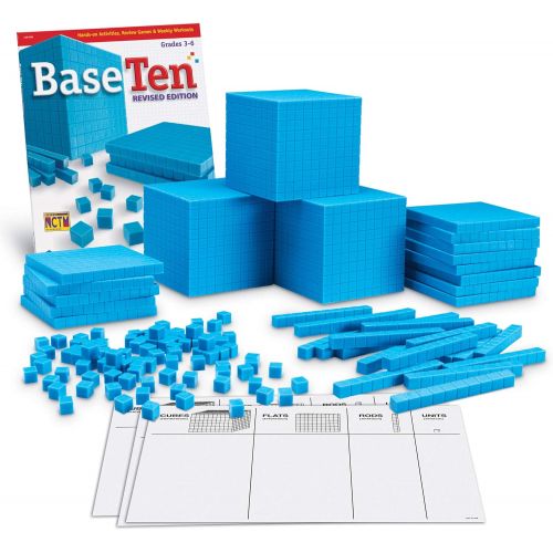  [아마존베스트]Learning Resources Plastic Base Ten Class Set