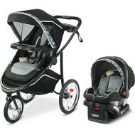 Graco Modes Jogger 2.0 Travel System Includes Jogging Stroller and SnugRide SnugLock 35 LX Infant Car Seat, Zion