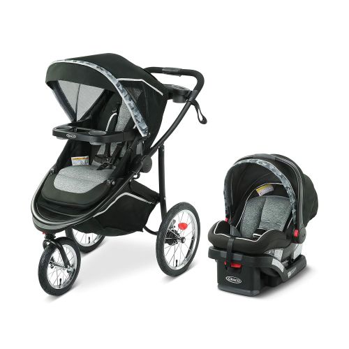 그라코 Graco Modes Jogger 2.0 Travel System Includes Jogging Stroller and SnugRide SnugLock 35 LX Infant Car Seat, Zion