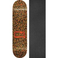 Warehouse Skateboards Blind Skateboards OG Stand Out Red/Orange Skateboard Deck RHM - 8.25 x 32.1 with Black Magic Black Griptape - Bundle of 2 Items