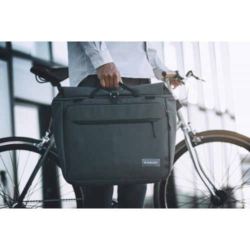  HEIMPLANET Original Transit Line Roll Top MESSENGER BAG Waterproof shoulder bag with Roll-Top Opening 15 Laptop compartment Supports 1% For The Planet