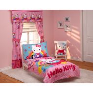 SANRIO Hello Kitty Stars and Rainbows 4-piece Toddler Bedding Set