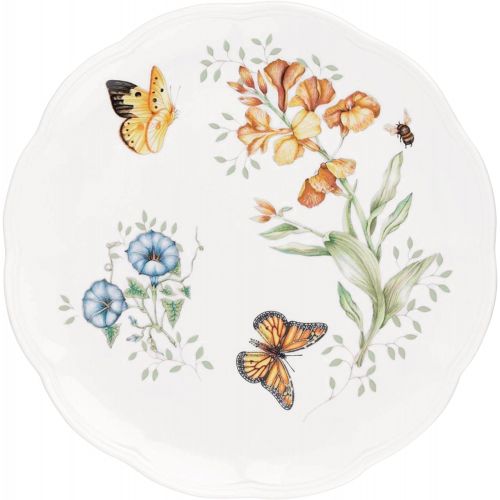 레녹스 Lenox Butterfly Meadow Monarch Dinner Plate