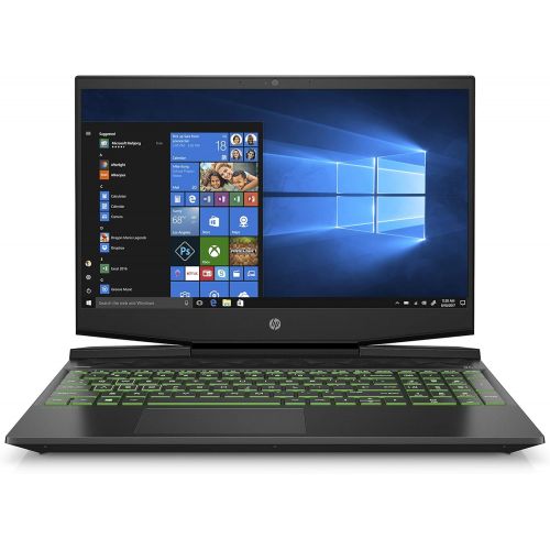 에이치피 HP Pavilion Gaming 15-Inch Micro-EDGE Laptop, Intel Core i5-9300H Processor, NVIDIA GeForce GTX 1050 (3 GB), 8 GB SDRAM, 256 GB SSD, Windows 10 Home (15-dk0010nr, Shadow Black/Acid