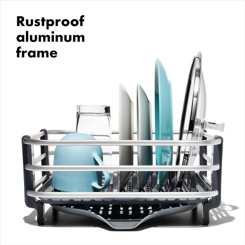 옥소 OXO Good Grips Rustproof Aluminum Dish Rack