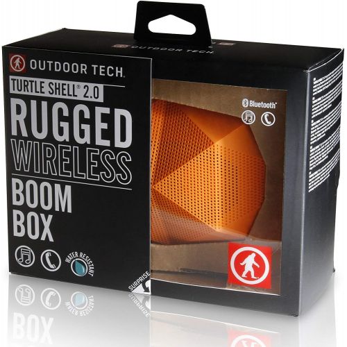 Amazon Renewed Outdoor Tech OT1800 Turtle Shell 2.0 Water-Resistant Bluetooth Speaker Black (Renewed)