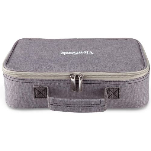  [아마존베스트]ViewSonic PJ-CASE-010 Zipped Soft Padded Carrying Case for M1 Projector Gray