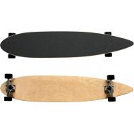 TGM Skateboards Moose Natural Longboard Complete 9 x 46 Pintail Blank