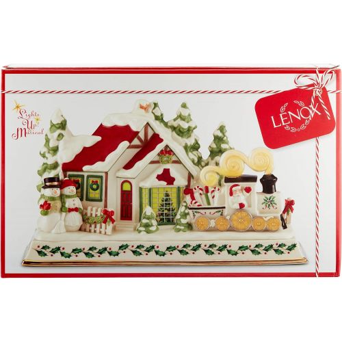 레녹스 Lenox Holiday Musical Lighted Santa and Train