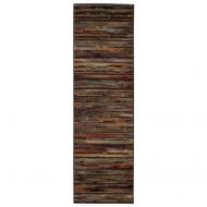 Rug Squared Mariposa Traditional Rug Runner (MAR15), 2-Feet 2-Inches by 7-Feet 3-Inches, Multicolor