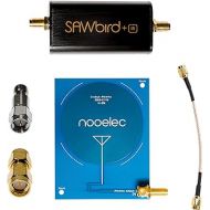 Nooelec Active Iridium Reception Bundle - Includes LNA & Filter Module, High Gain (3.1dBi) 1620MHz Patch Antenna, SMA DC Block, Cables & Adapters. Compatible with Most SDRs!