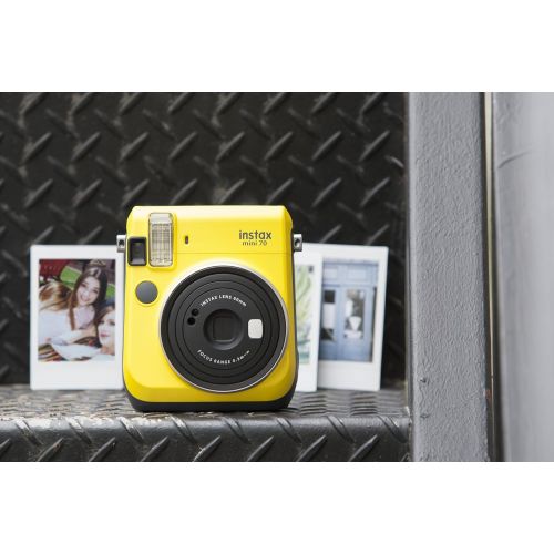 후지필름 Fujifilm Instax Mini 70 - Instant Film Camera (Yellow)