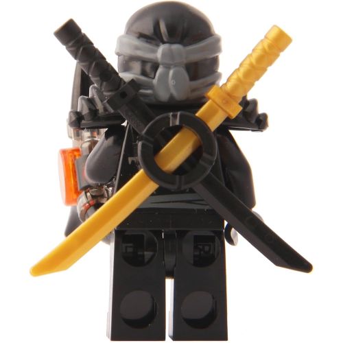  LEGO Ninjago Deepstone Minifigure - Cole Airgitzu with Armor