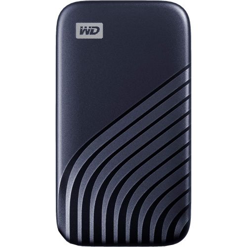  [아마존베스트]Western Digital WD 2TB My Passport SSD External Portable Drive, Blue, Up to 1,050 MB/s - WDBAGF0020BBL-WESN